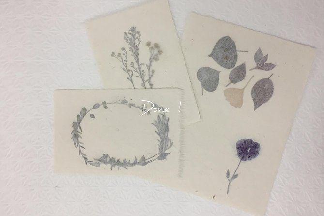 Kyoto - Traditional Japanese Washi Papermaking - Additional Hour for More Gifts