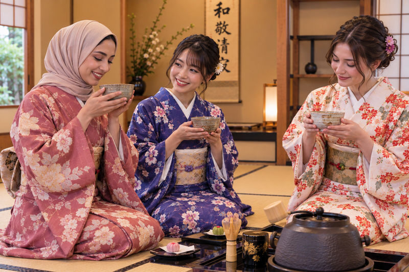 Kyoto Traditional Kimono & Matcha Tea Ceremony - Is an hour enough?