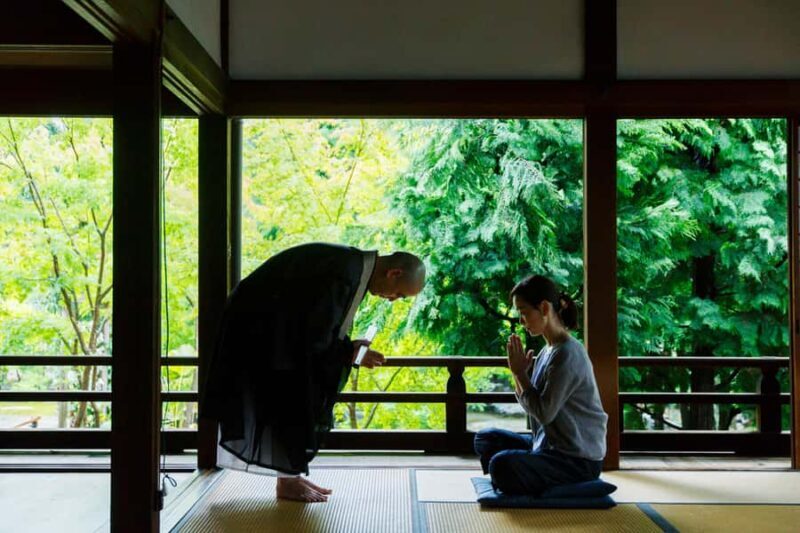 Kyoto: Zen Meditation, healing tour - Starting Point and Initial Meditation at Shrin-ji Temple