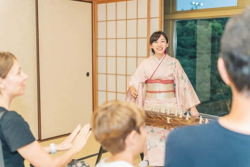 Kyoto:60-Minute Matcha with Traditional Japanese music show - An Authentic Blend of Tradition and Modernity