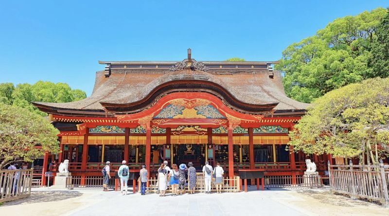 Kyushu Fukuoka Itoshima customized itinerary chartered car day trip/multi-day trip: Shiraito Falls, Sakurai Futamiura Couple Rocks, Sakurai Shrine, Dazaifu Tenmangu Shrine, Nanzoin Temple - Dazaifu and Nanzoin need their own time
