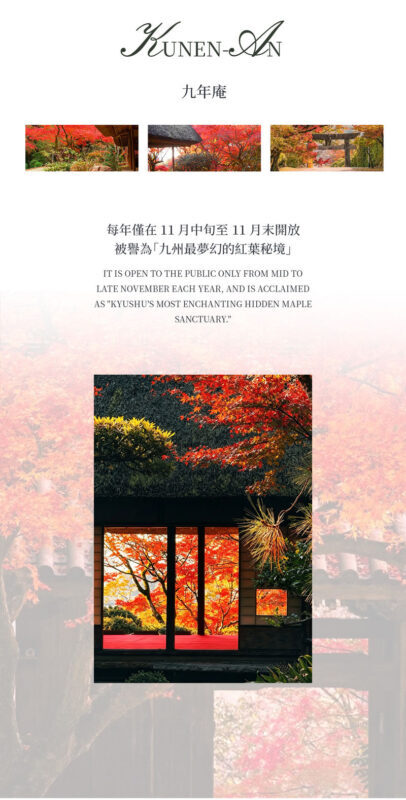 Kyushu Fukuoka & Saga Autumn Leaves One-Day Tour | Dazaifu Optional Kimono & Kyu-An & Night Maple - Forest paths and a pond at the Environmental Art Forest