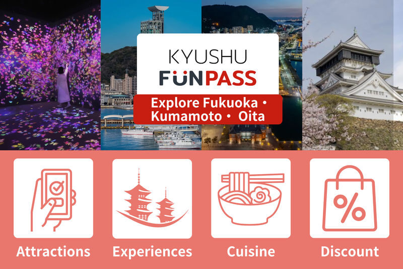 Kyushu FunPASS - Kyushu FunPASS at a glance