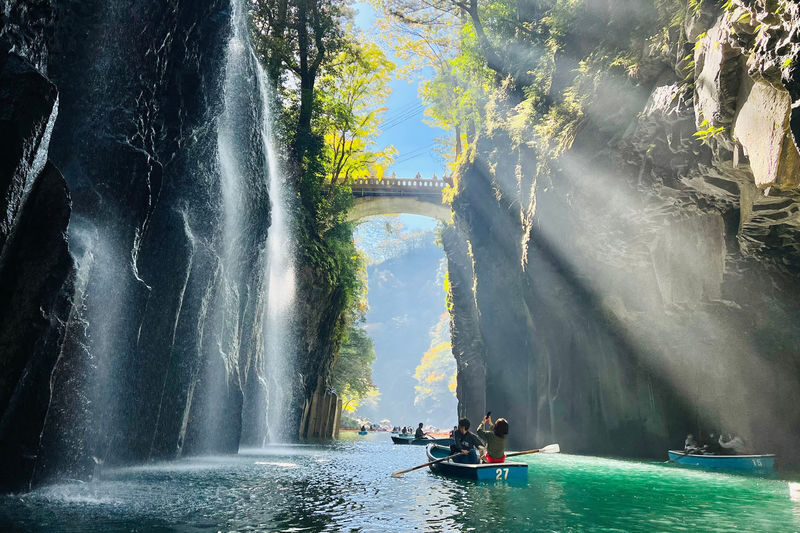 Kyushu Miyazaki | Day Tour with Optional Lunch & Boat Ride: Takachiho Gorge & Mount Aso | Kamishikimi Kumanoimasu Shrine & Amanoyasu-gawara Full-Day Romantic Tour - At a glance: what to know before booking