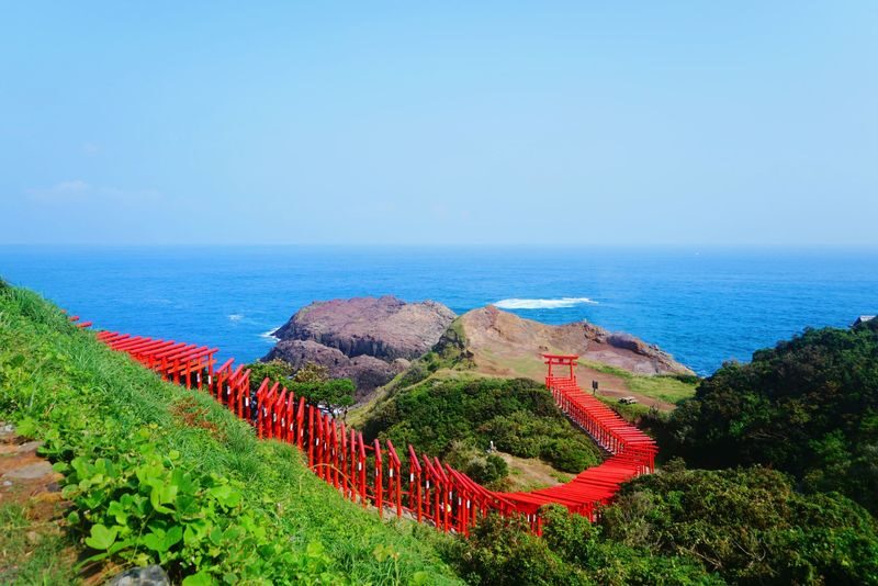 Kyushu: Mojiko & Karato Market & Tsunoshima Bridge & Motonosumi Shrine Day Trip (From Fukuoka) - From Mojiko’s red bricks to the open coast