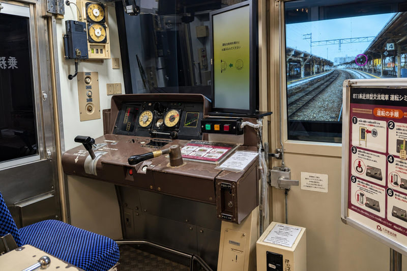 Kyushu Railway Memorial Museum - Step inside a wooden Meiji-era carriage