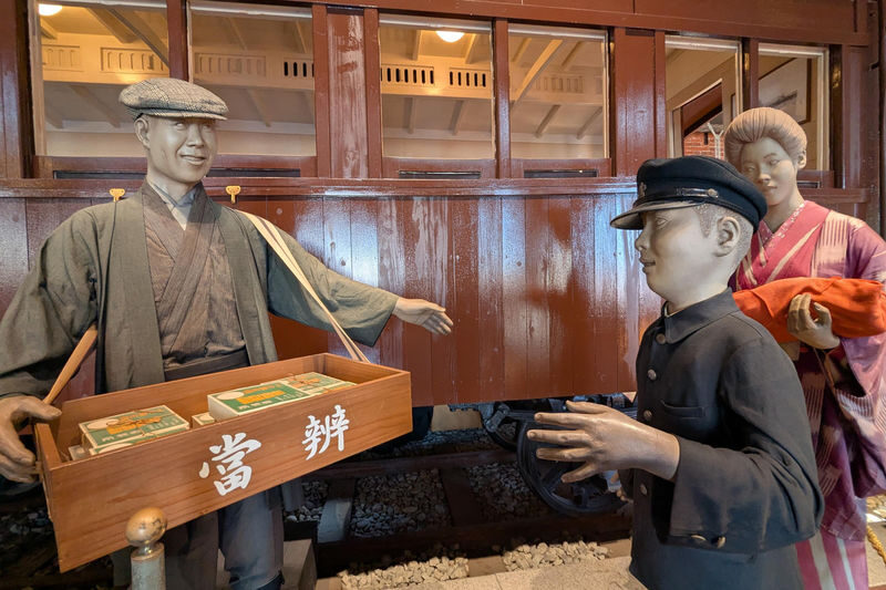 Kyushu Railway Memorial Museum - Take the controls at the mini railway park