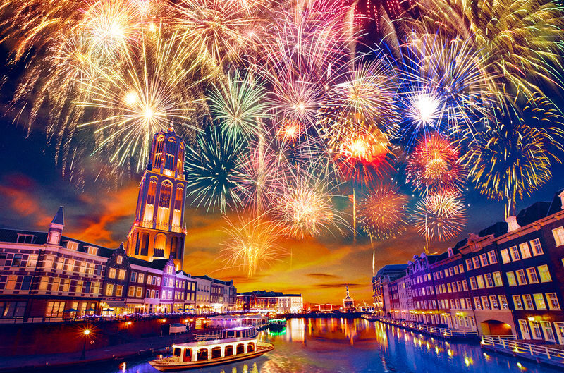 Kyushus Largest Fireworks Display: Huis Ten Bosch & Kyushu Grand Fireworks Festival Day Trip (Departing from Fukuoka) - Getting ready for a cold, crowded evening