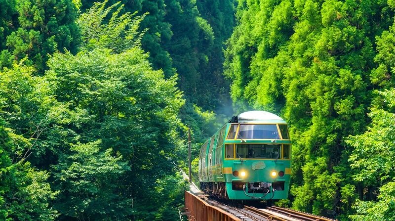 Kyushu Yufuin no Mori Train & Umi Jigoku & Dazaifu Tenmangu Shrine & Yufuin One-Day Tour (Departing from Fukuoka) - At a glance