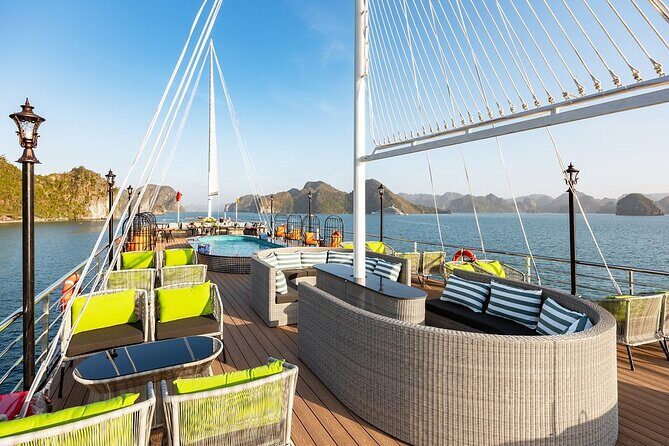 La Casta Halong 5-Star Day Cruise, Buffet, Cave, Kayak & Jacuzzi - What’s Included and What Not