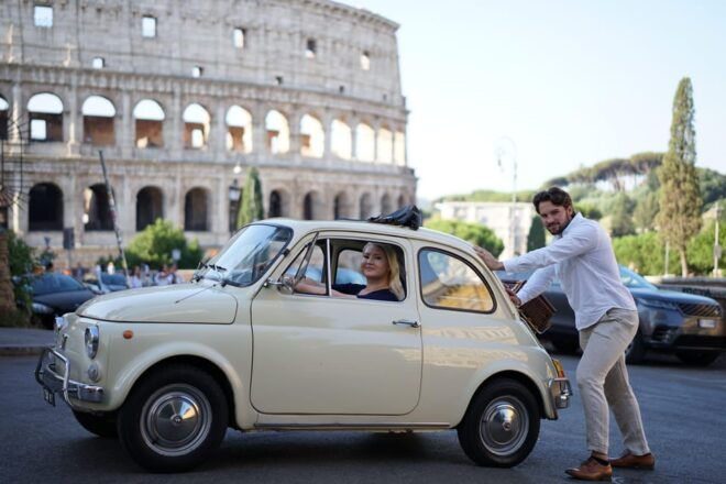 La Dolce Vita: Cruising Rome in a Classic Fiat 500 - Highlights of the Experience