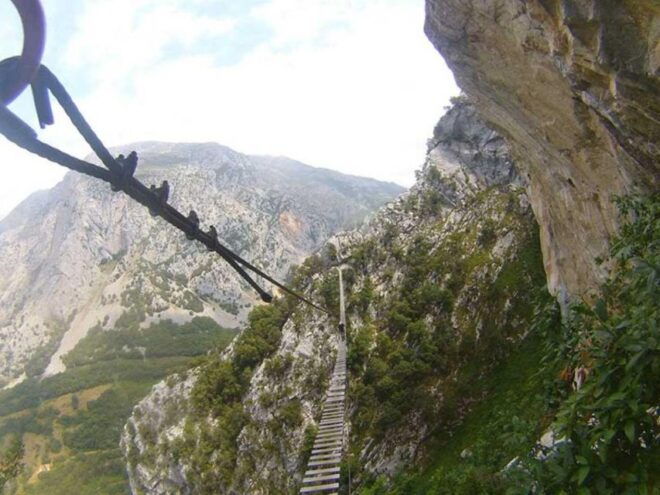 La Hermida: Via Ferrata Los Puentes and Cueva Piloña - Via Ferrata El Milar