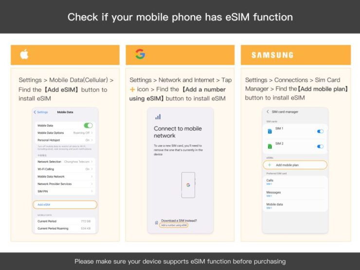 LA Los Angeles: USA Esim Roaming - Booking and Payment Options