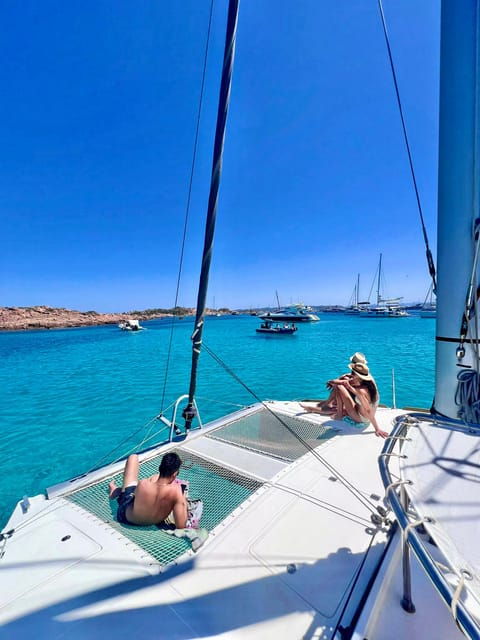 La Maddalena Archipelago: Catamaran tour of the islands - The Lunch and Leisure Time