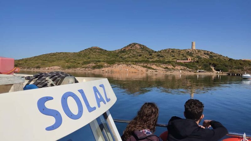 La Manga: Boat trip with return to Isla del Barón - Sunset and Relaxed Atmosphere