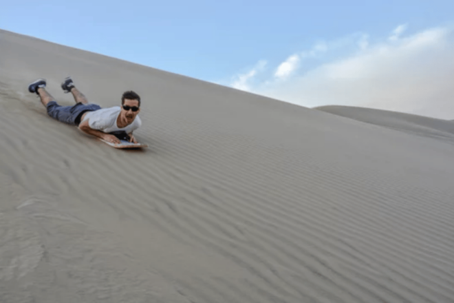 La Paz: Sandboarding - Refreshments and Hydration
