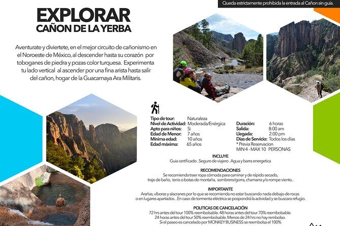 La Pirámide Park // EXPLORE LA YERBA CANYON - Exploring La Pirámide Park // EXPLORE LA YERBA CANYON: An Authentic Nature Adventure in Durango