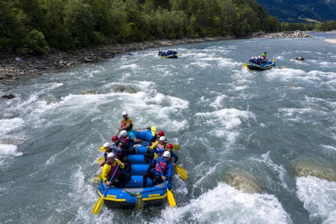 Laax, Flims, Ilanz: Vorderrhein Rafting (Half Day) - Itinerary for the Half-Day Rafting Trip