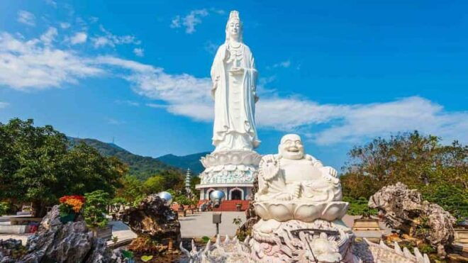 Lady Buddha, Marble Mountains, Da Nang by Night & Cruise - Exploring Lady Buddha