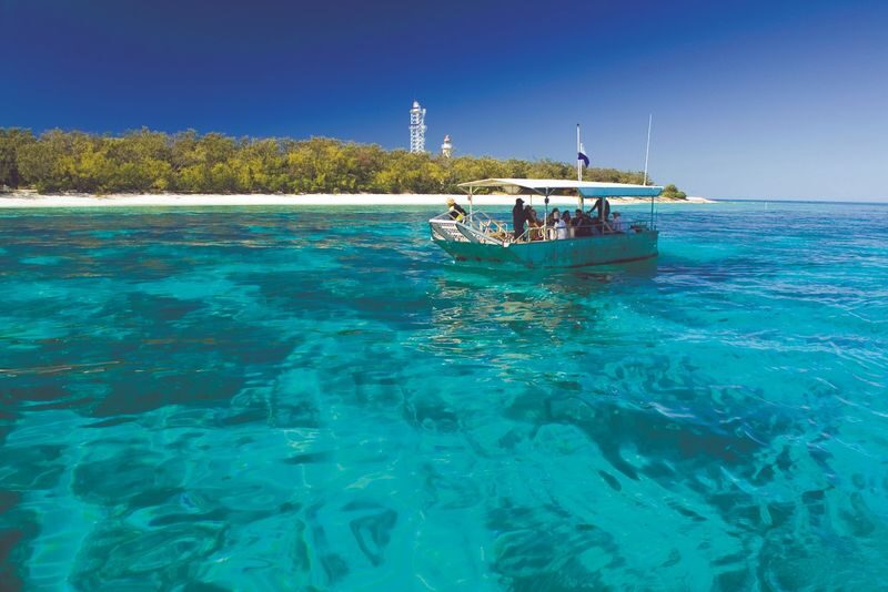 Lady Elliot Island Great Barrier Reef Tour from Gold Coast/ Brisbane - Arriving at Lady Elliot Island