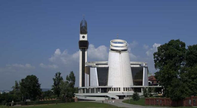 Lagiewniki-Sanctuary of Divine Mercy and John Paul II - Sanctuary of St. John Paul II