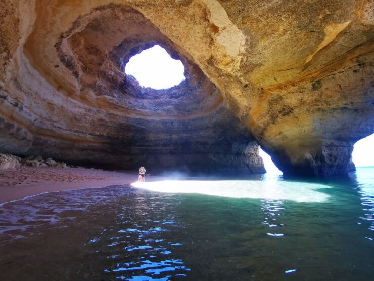 Lagoa: Benagil Beach Standup Paddleboard Tour - Activity Description