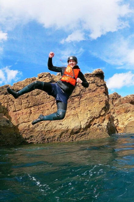 Lagos: Algarve Coasteering and Snorkeling Adventure - Coasteering Experience