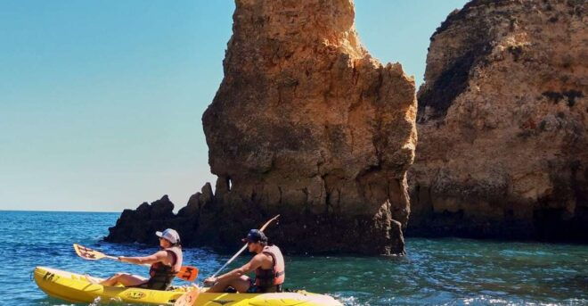 Lagos: Guided Kayak Tour - Full Description