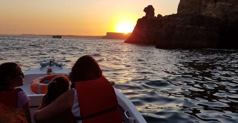 Lagos: Guided Ponta da Piedade Sunset Boat Tour - The Sum Up