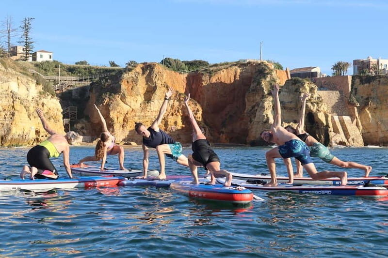 Lagos: Sunrise SUP Yoga Experience at Praia dos Estudantes - Good To Know