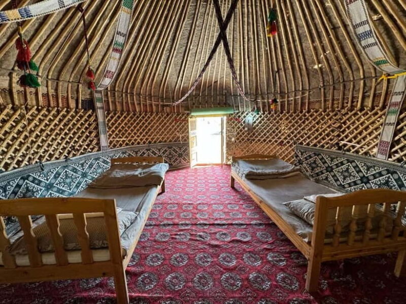 Lake Aydarkul: Kyzylkum Desert with Camel Ride & Taste Milk - Camp Life: Yurts, Music, & Stargazing