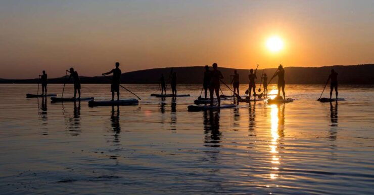 Lake Balaton: Sunset SUP Tour Tihany - Experience Highlights