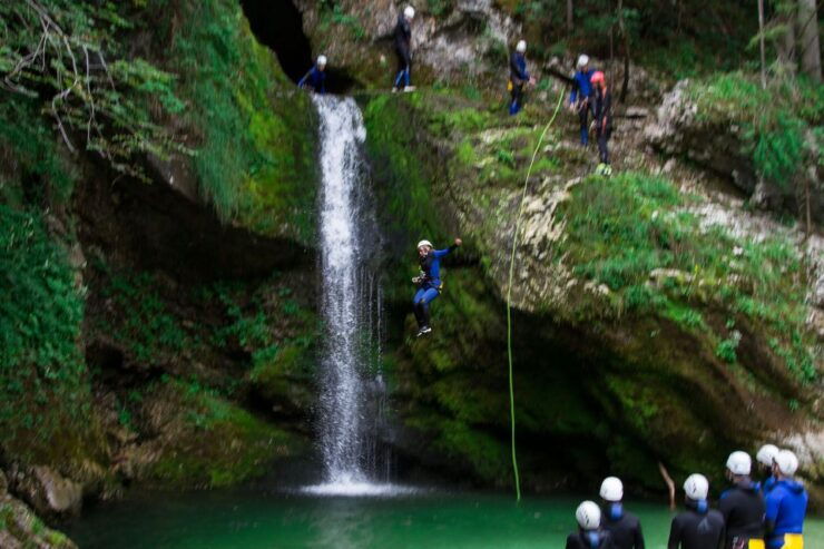 Lake Bled: Canyoning Excursion With Photos - Canyoning in Bohinj Valley