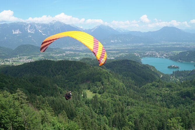 Lake Bled Tandem Paragliding - Location