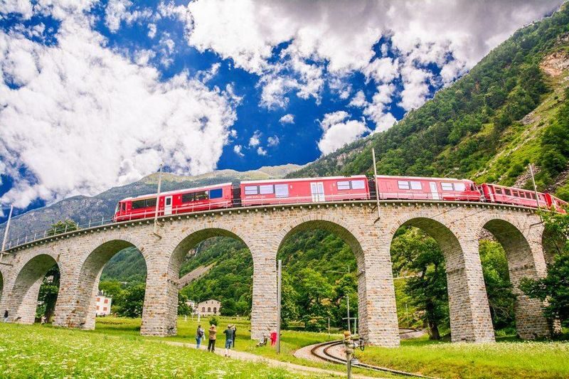 Lake Como Cruise, St. Moritz and Bernina Red Train Tour - St. Moritz, with a quick look around