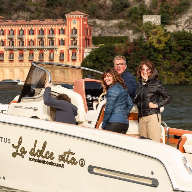 Lake Como: La Dolce Vita Private Tour 2 Hours Invictus Boat - Good To Know