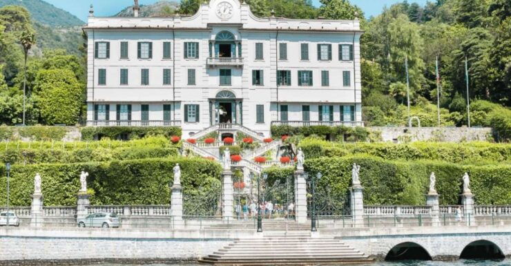 Lake Como: Lakeside Villas Entry Tickets With Ferries - Booking Details
