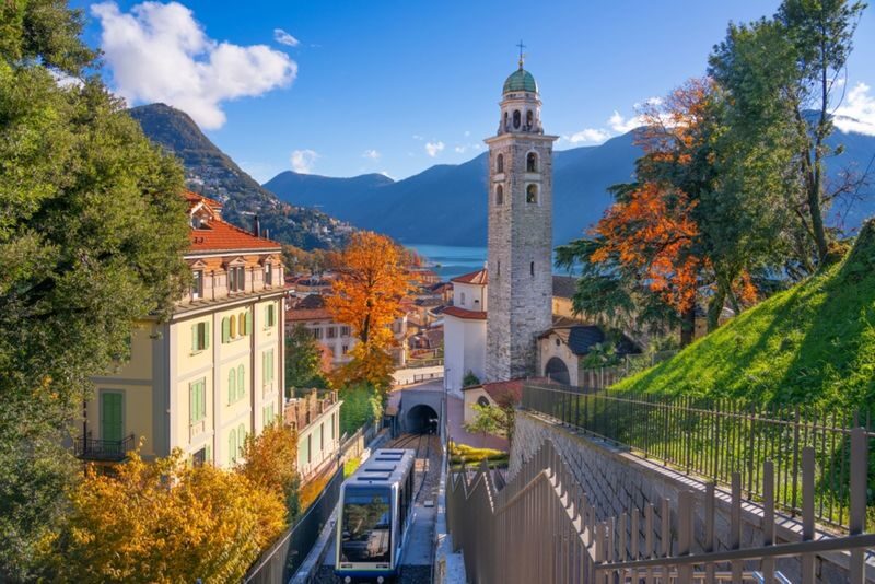 Lake Como & Lugano Full-Day Guided Experience from Milan - Lugano: lovely in theory, vulnerable to delays