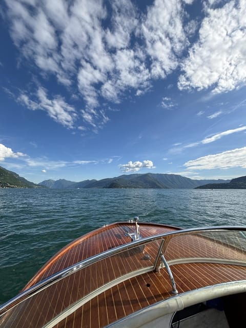Lake Como: Private Tour on a Wooden Boat W/ Swim & Prosecco - Good To Know