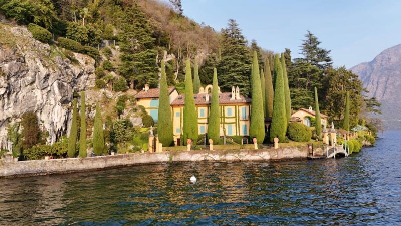 Lake Como: Shared or Private 3 Hours Boat Tour with Aperitif - The Itinerary in Detail