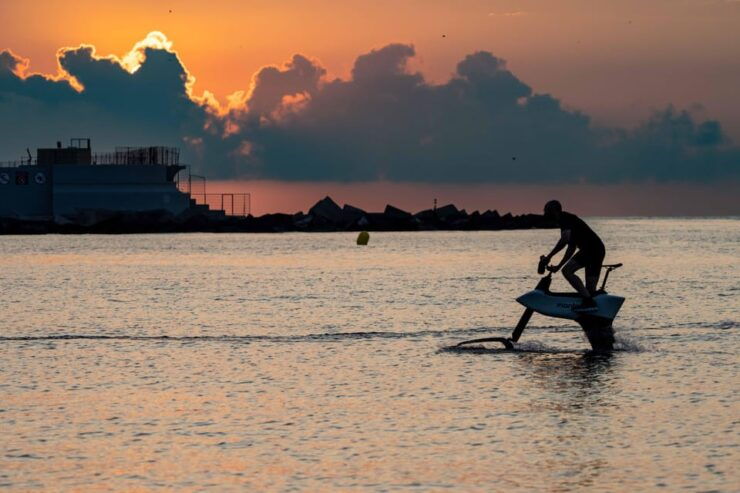 LAKE GARDA: HYDROFOIL BIKE HALF-DAY EXPERIENCE in San Felice - Itinerary Details