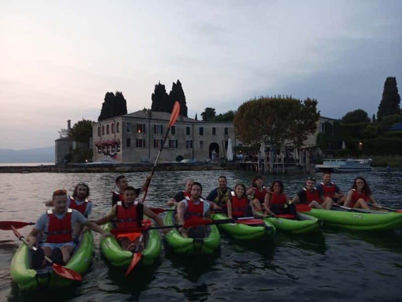 Lake Garda: Sunset Canoeing Tour to Punta San Vigilio - Good To Know