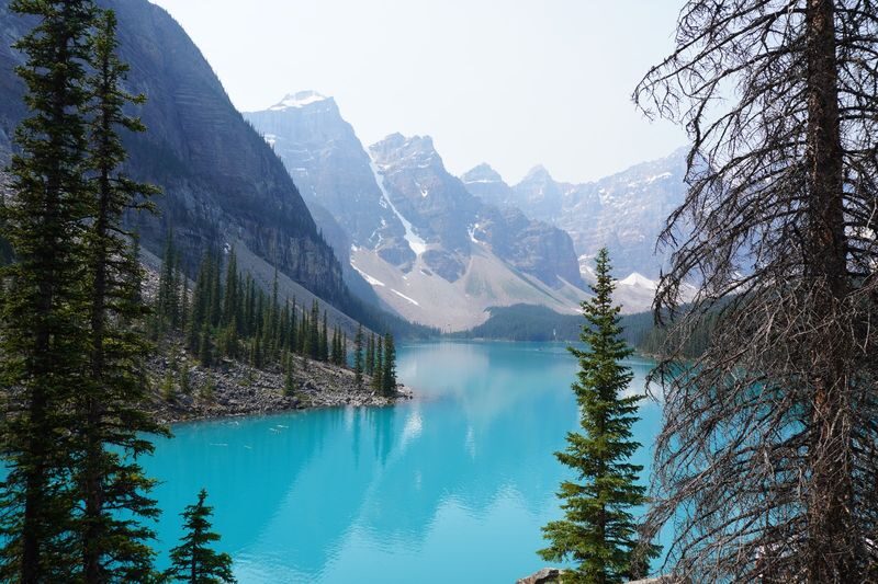 Lake Louise, Moraine Lake, Johnston Canyon & Banff Town Day Tour - Banff town, Bow Falls and the route that may change