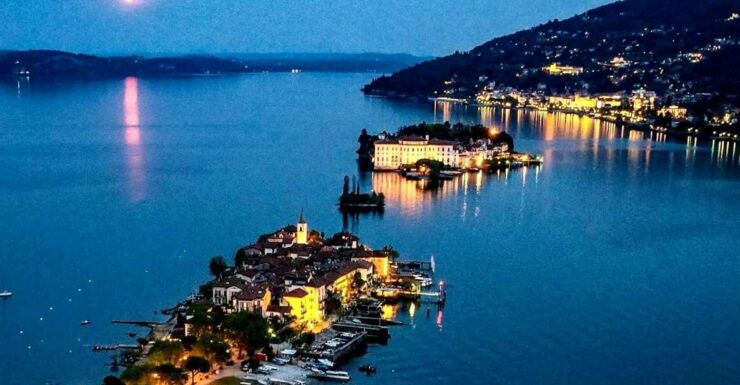 Lake Maggiore: Boat Dinner at Isola Pescatori From Feriolo - Language Options and Cancellation Policy