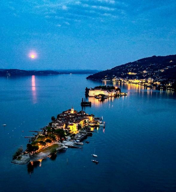 Lake Maggiore: Boat Dinner at Isola Pescatori From Feriolo - Itinerary Details