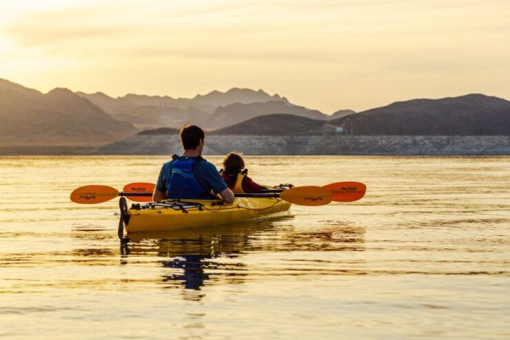 Lake Mead: Sunset Kayaking Tour With Dinner and Campfire - Experience Highlights