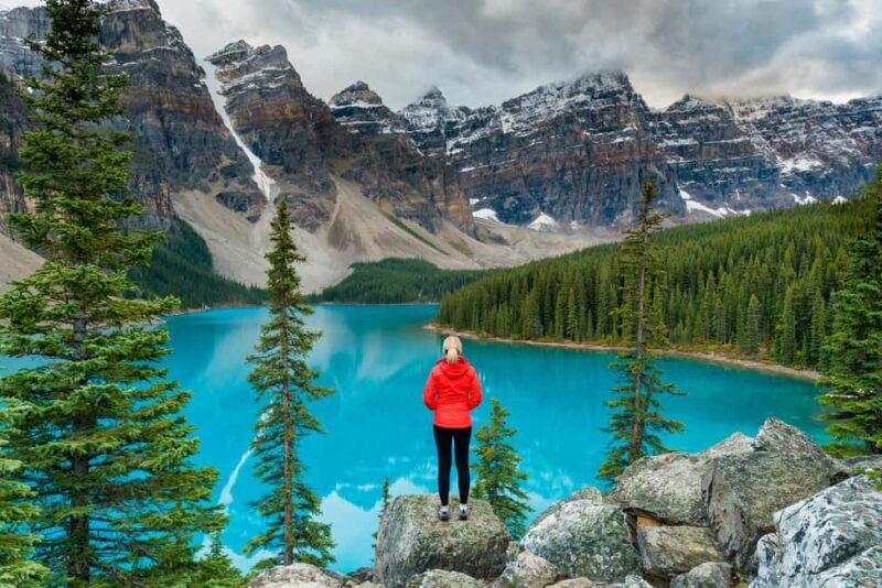 Lake Moraine Lake Louise Johnston Canyon Banff Town Day Tour - Discovering Lake Louise: An Iconic Start