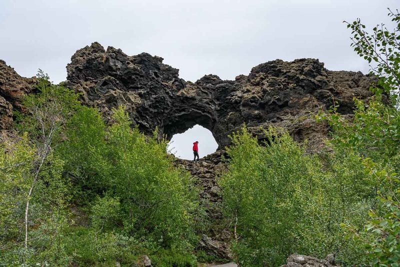 Lake Myvatn, Waterfall, Hot Springs, and Volcano Tour from Akureyri - Dimmuborgir’s unusual lava formations