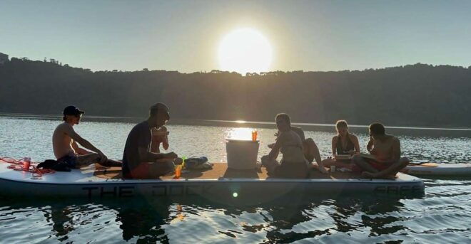 Lake Nemi: SUP Tour With Aperitif at the Lake - Live Tour Guide