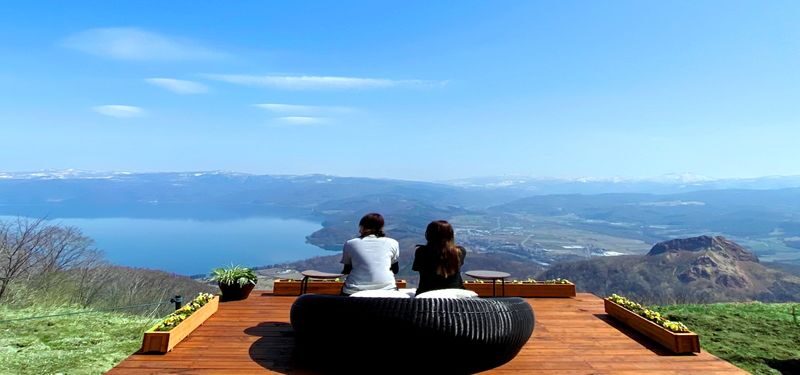 Lake Shikotsu & Toya Bus tour / TV Tower Ticket (Multilingual Audio) - From Sapporo to Hokkaido’s lakes